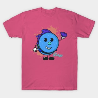 Pop Art for Kids | Bergy | Blue T-Shirt